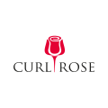 логотип роза
