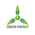 логотип зеленой энергии