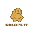 логотип золото