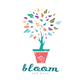 花卉店Logo