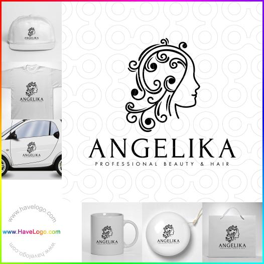 логотип Angelika Professional Beauty - 63077