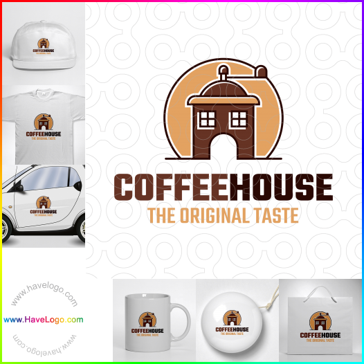 このコーヒーハウスのロゴデザインを購入する - 61056