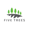 логотип Пять деревьев
