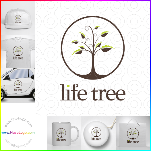 購買此生命樹logo設計66274