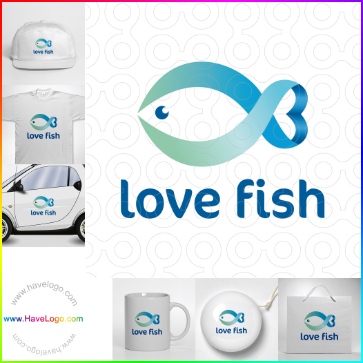 логотип Любите рыбу - 61162