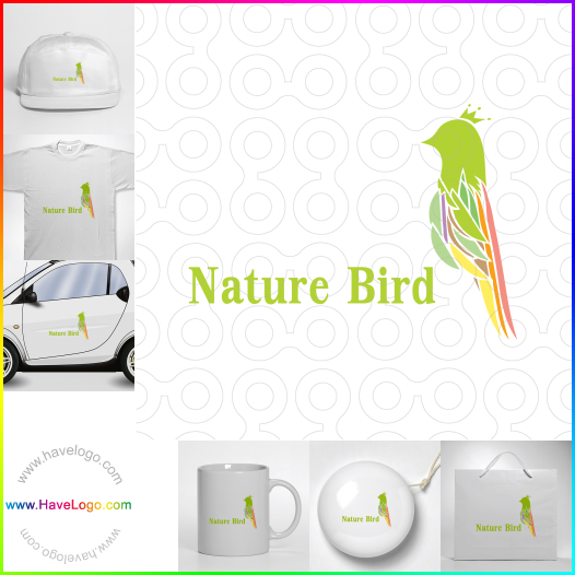 логотип Птица природы - 63492