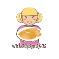 パンケーキのロゴロゴ
