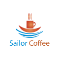логотип кофейный