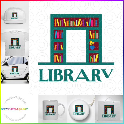 Bibliothek logo 55948