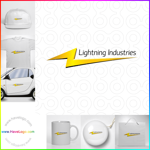 логотип электричество - 53747