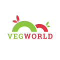 vegetarian restaurant logo