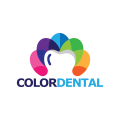 彩色牙科Logo