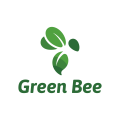 Grüne Biene logo