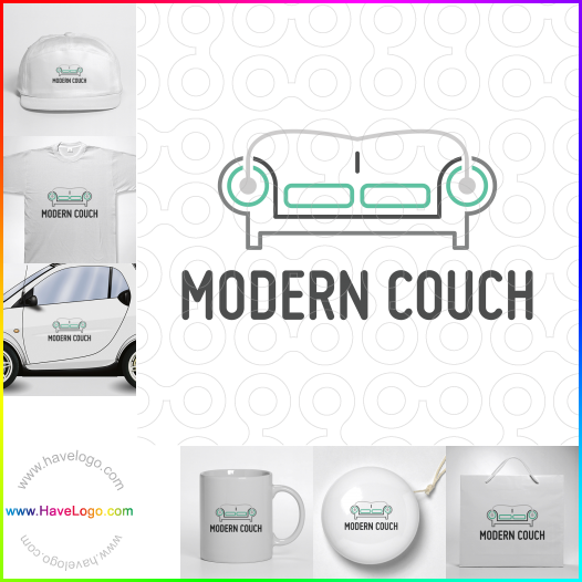 Moderne Couch logo 61227