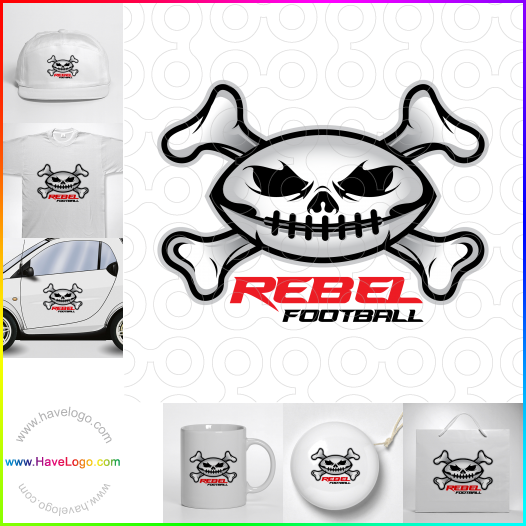 Rebell Fußball logo 65703