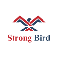логотип Сильная птица