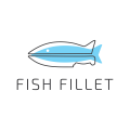 логотип филе рыбы