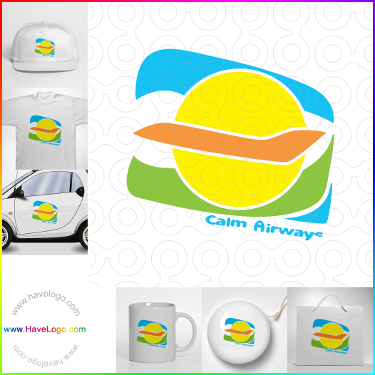 логотип Calm Airways - 64517