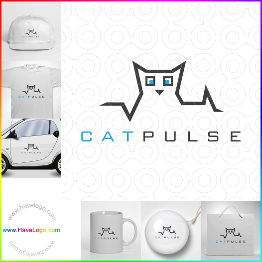 логотип Cat Pulse - 63493