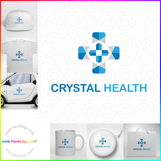 購買此水晶健康logo設計63992