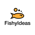 魚的想法Logo