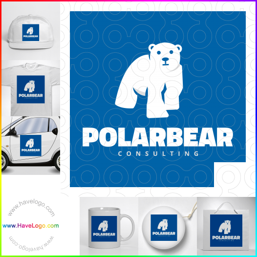 購買此北極熊logo設計66235