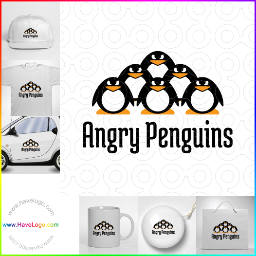 企鵝logo設計 - ID:35298