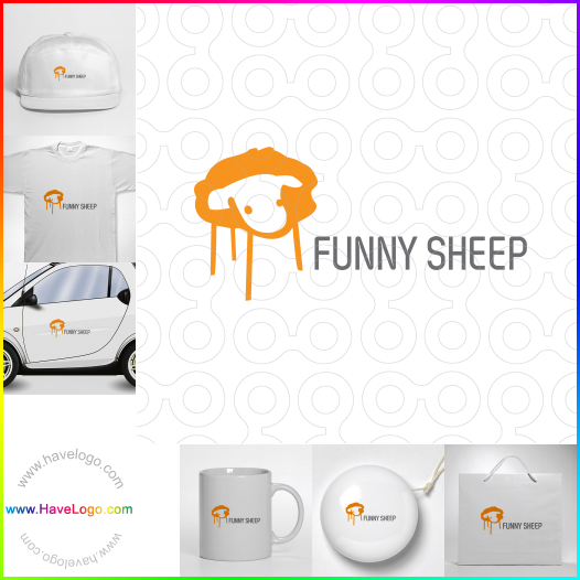购买此绵羊logo设计54829