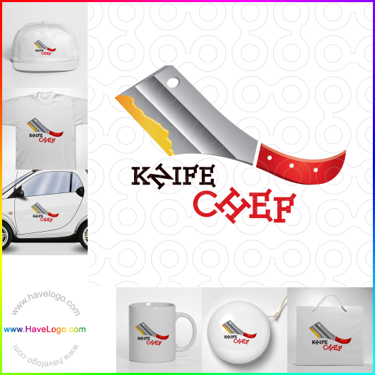 логотип нож - 38142