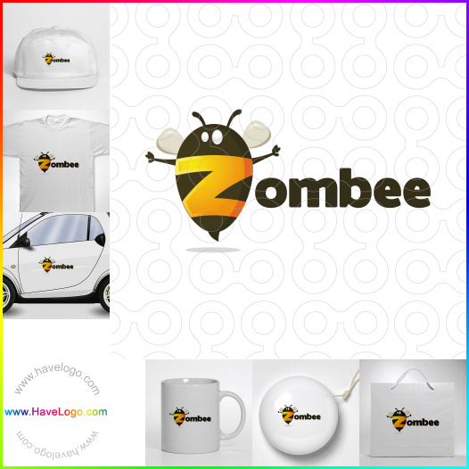 логотип пчела - 54822