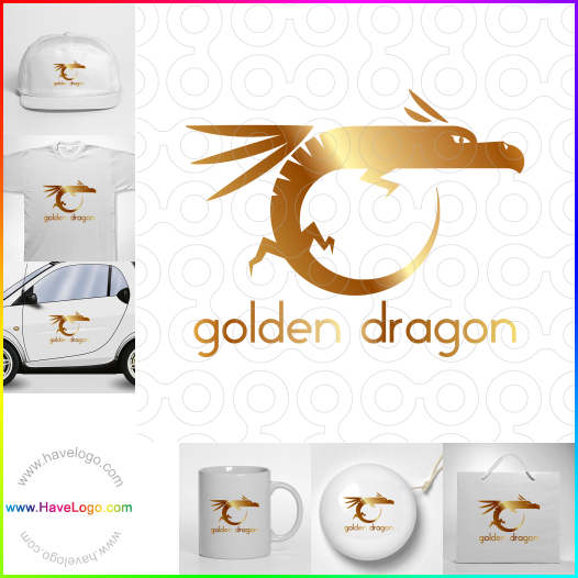 логотип дракон - 44586