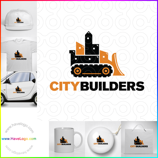 логотип Городские строители - 61258