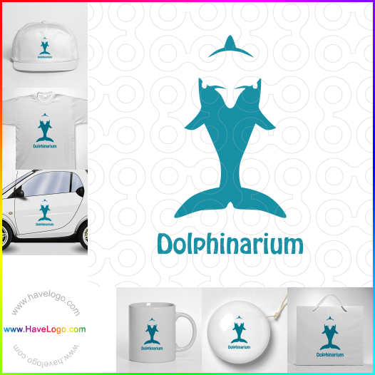 логотип Дельфин - 64509