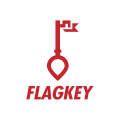  Flag Key  logo