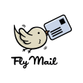 飞的邮件 Logo