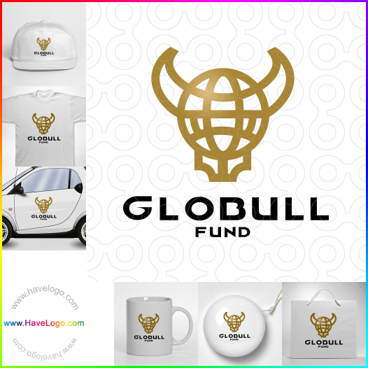 このGlobull Fundのロゴデザインを購入する - 63233