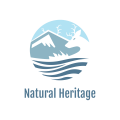 自然遺產Logo