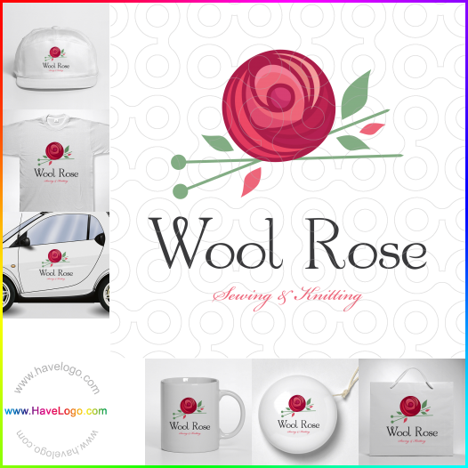 buy  Wool Rose  logo 60905