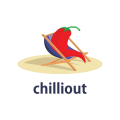 chilli eating competition Logo