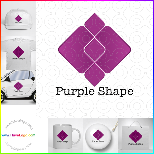 購買此紫色logo設計25259