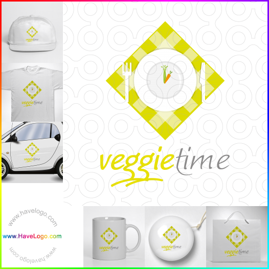 логотип вегетарианские - 34267