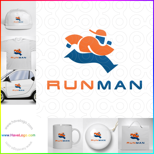 buy runner logo 15998