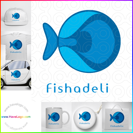 購買此魚類logo設計21879