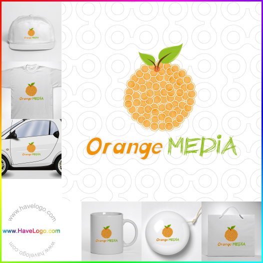 購買此橙色logo設計30661