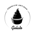 アイスクリーム製品ロゴ