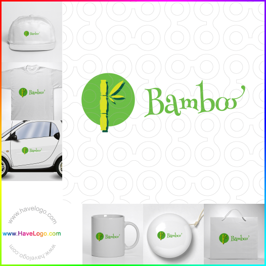 логотип Бамбук - 65998