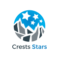  Crests Stars  logo