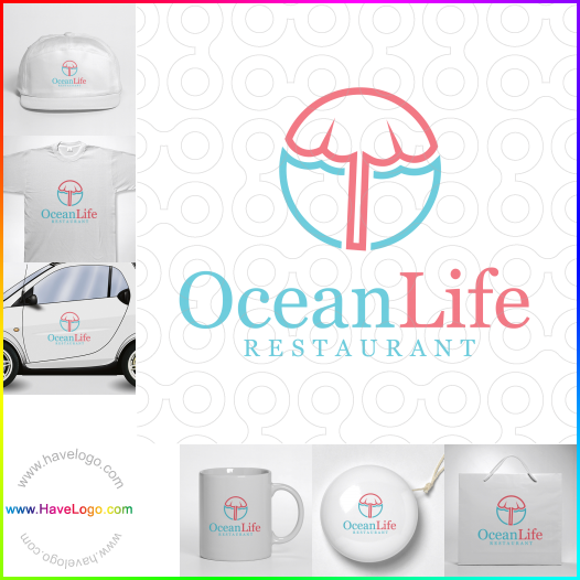 логотип Ocean Life - 64276