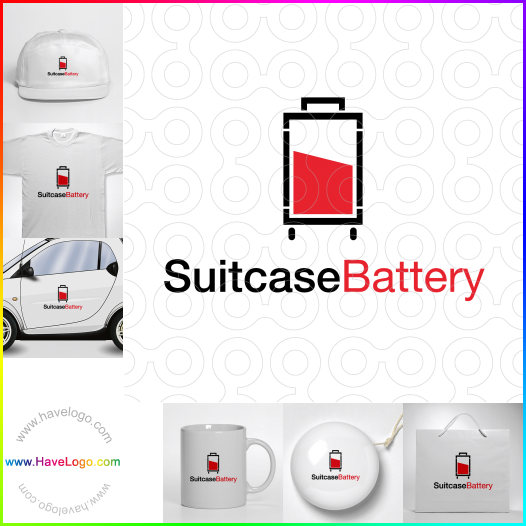 логотип Батарея чемодана - 64122