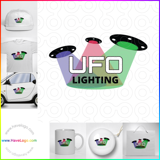 логотип Освещение UFO - 66963